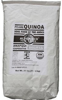 Quinoa Red 100% Organic 25lb
