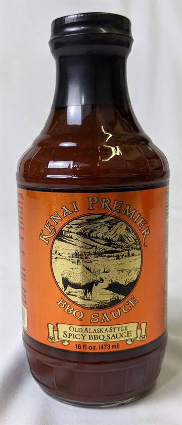 BBQ Sauce Spicy 12/16oz Kenai Premier