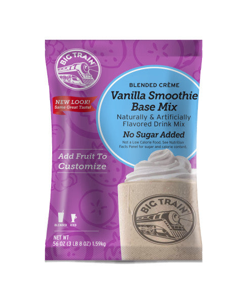 Big Train Smoothie NSA Vanilla Mix 5/3.5lbs