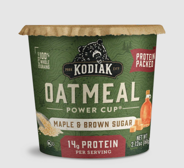 Oatmeal Cup Kodiak Cake Maple Brown Sugar 12/2.12oz *** Special Order ***