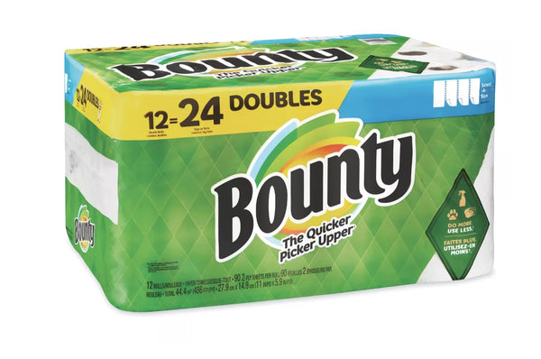 Towel Roll Mega Bounty 12ct