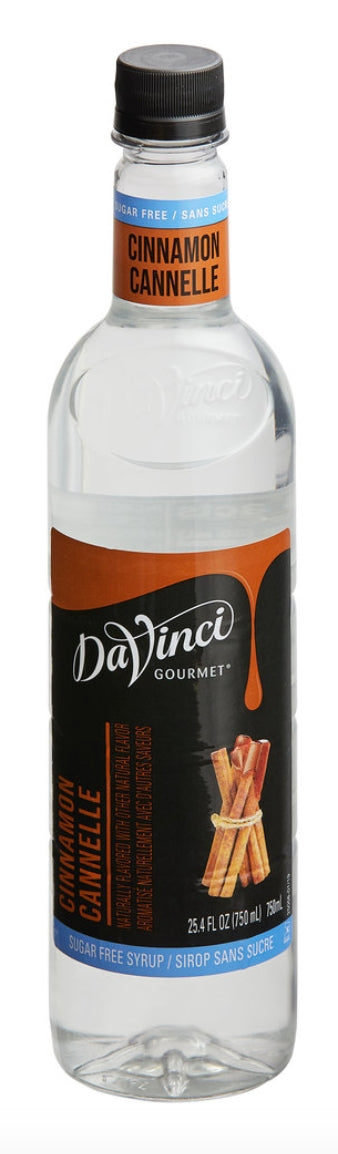 DaVinci SF Cinnamon 4/750ml *** Special Order ***