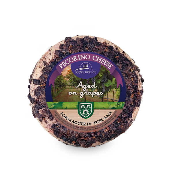 Cheese Wheel Pecorino di Montalcino Vinacce 4/1.5kg *** Special Order ***