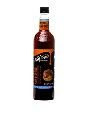 DaVinci SF Gingerbread 4/750ml *** Special Order ***