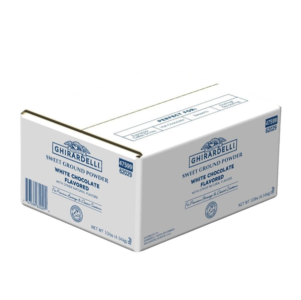 Ghirardelli Sweet Ground White Choc 10lb 62029