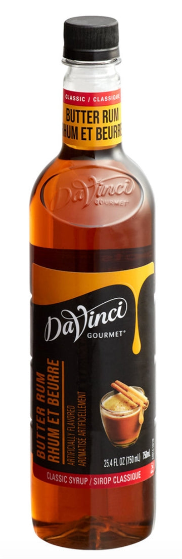 DaVinci Butter Rum 4/750ml