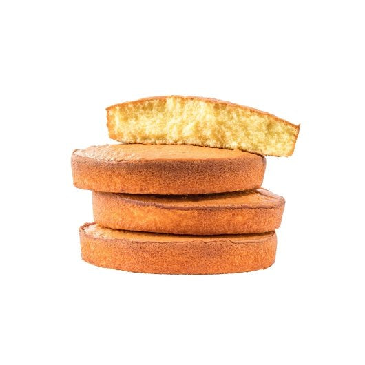 Cake Rounds Yellow Uniced 8in. 24/12.5oz *** Special Order ***