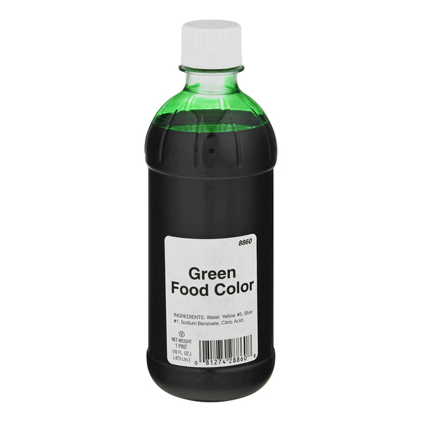 Food Color Green 6/1pt *** Special Order ***
