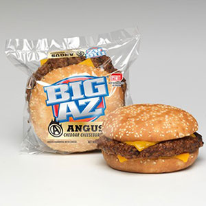 Sandwich Big A-Z Angus Burger w/Cheese 12/8.5oz 1438