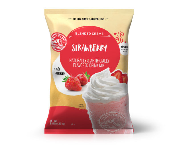 Big Train Blended Creme Strawberry 5/3.5lb *** Special Order ***