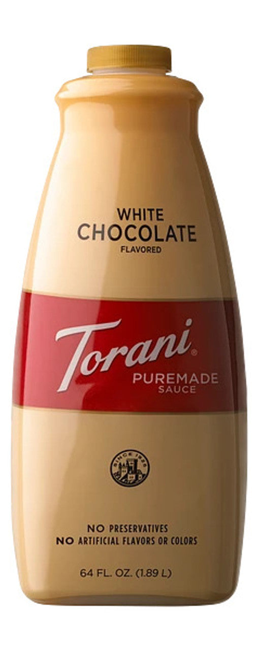 Torani White Chocolate Sauce 4/64oz *** Special Order ***