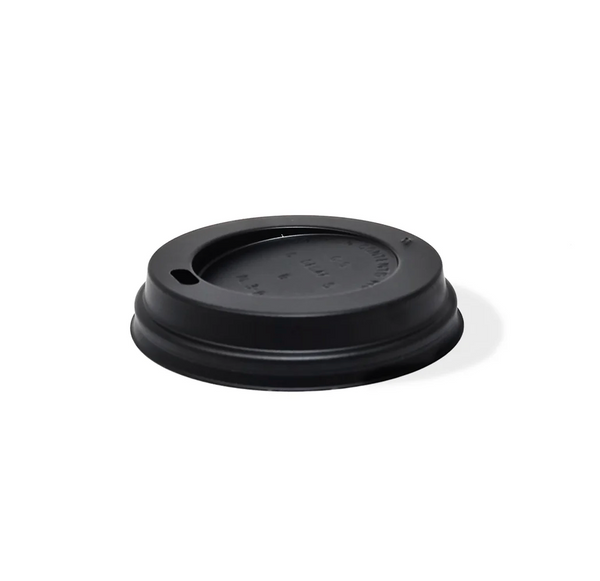 Lid - Black Hot 12-24oz Dart 1000ct