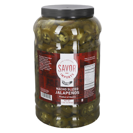 Jalapeno Peppers, Sliced 4/1gal