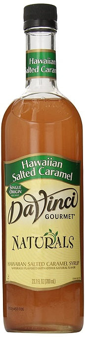 DaVinci Natural Hawaiian Salted Caramel 4/750ml