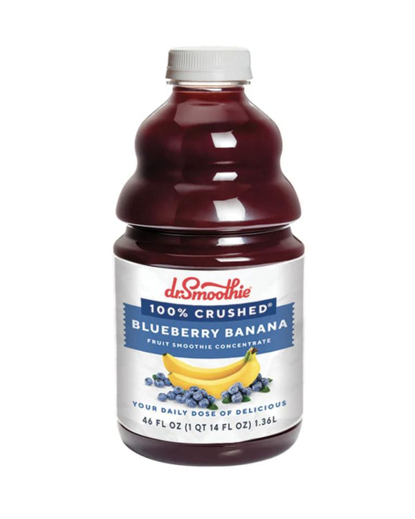Dr Smoothie Bluebry/Banana 100% Fruit 6/46oz *** Special Order ***