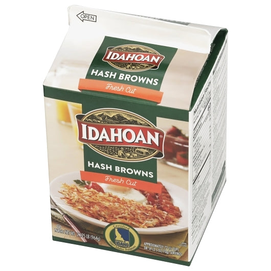 Potatoes - Idahoan Hashbrowns 6/2.12lb *** Special Order ***
