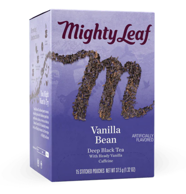 Tea Vanilla Bean 6/15ct Mighty Leaf *** Special Order ***