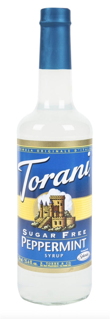 Torani SF Peppermint 4/750ml *** Special Order ***