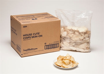 Potato Chips Skin On House Cut 30-H 6/5lb *** Special Order ***