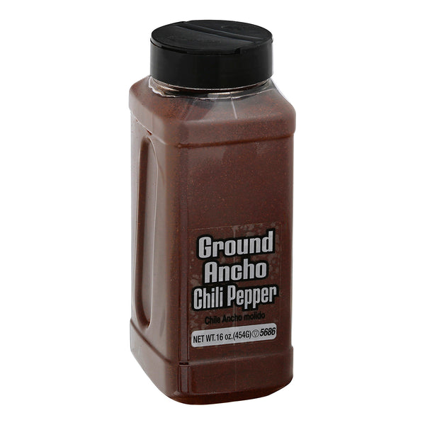 Ancho Chili Pepper Ground 6/PC1 (16oz) *** Special Order ***