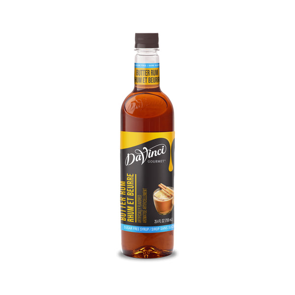 DaVinci SF Butter Rum 4/750ml *** Special Order ***