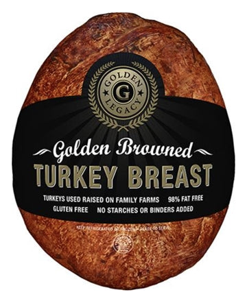 Turkey Breast Whole Oil Browned - Pan 2/9lb RW *** Special Order ***