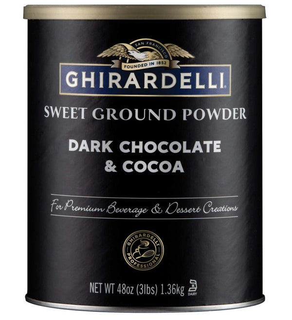 Ghirardelli Sweet Ground Dark Choc Cocoa 6/3lb 40975