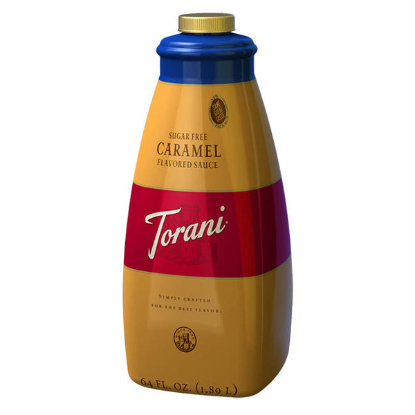 Torani Sugar Free Caramel Sauce 4/64oz 01-0866 *** Special Order ***