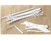 Twist Ties White Paper 4 inch 10/2000ct *** Special Order ***