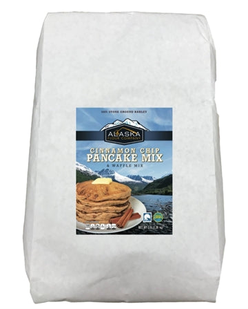 Pancake Mix Cinnamon Chip 25lb AK Flour Company *** Special Order ***
