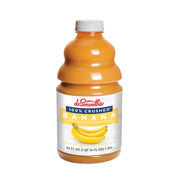 Dr Smoothie Banana 100% Fruit 6/46oz