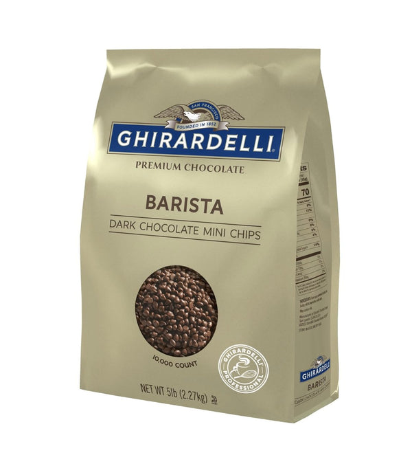 Ghirardelli Barista Dark Choc Mini Chips 10lb-41721-
