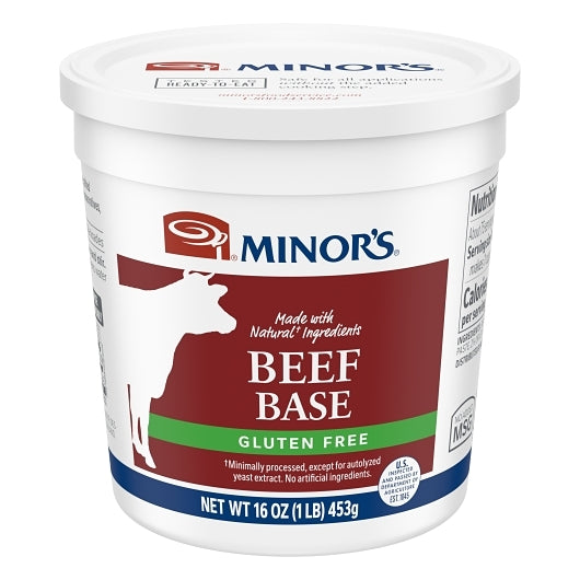 Beef Base Minors Gluten free 6/1lb *** Special Order ***
