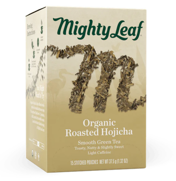 Tea Hojicha Organic 6/15ct Mighty Leaf *** Special Order ***