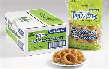 Onion Ring - Beer Battered 5/8in. 30423 4/2.5lb LambWeston *** Special Order ***