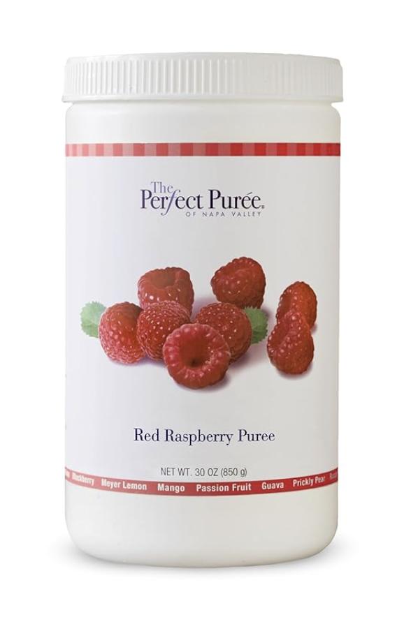 Puree Red Raspberry 6/30oz