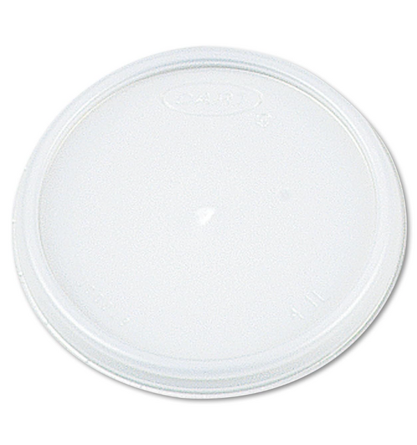 Food Container Lid, Vented Plastic Fits Dart 8/12/16oz 1000ct 20JL Dart