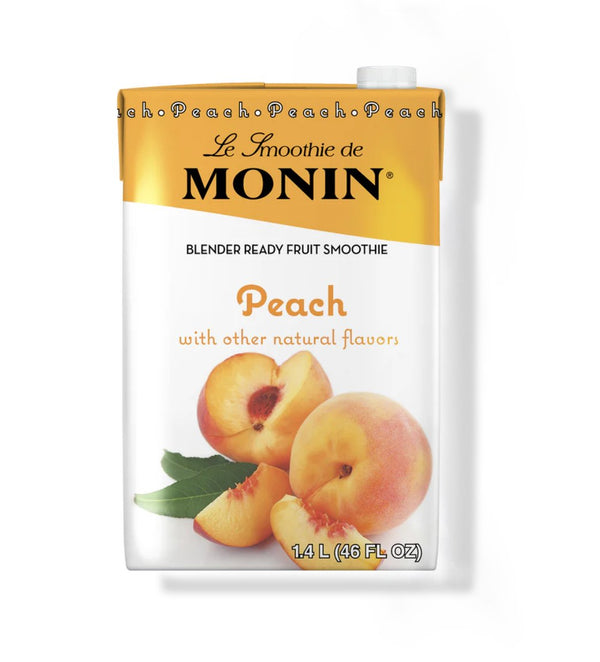 Monin Smoothie Peach 6/1.4L *** Special Order ***