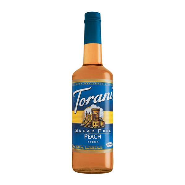 Torani SF Peach Syrup 4/750ml *** Special Order ***
