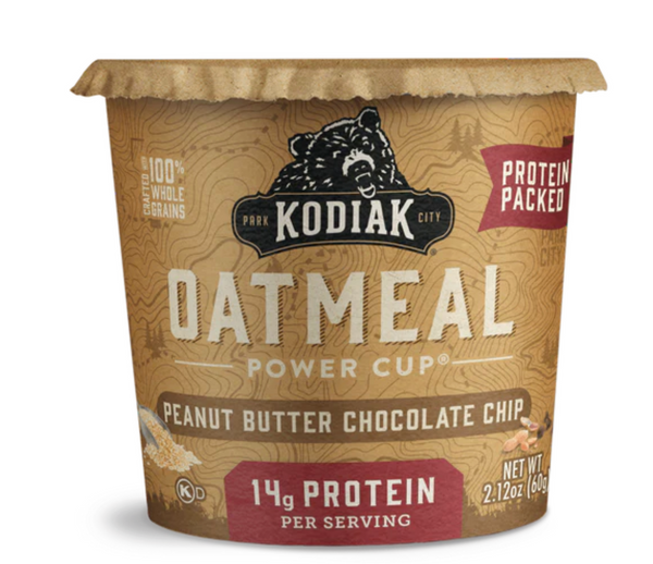 Oatmeal Cup Kodiak Cake Peanut Butter Chocolate Chip 12/2.12oz *** Special Order ***