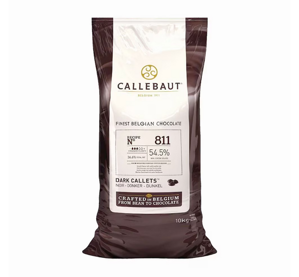Callets Semi Sweet-811NV595 - 2/10kg Chocolate (54.5%) *** Special Order ***