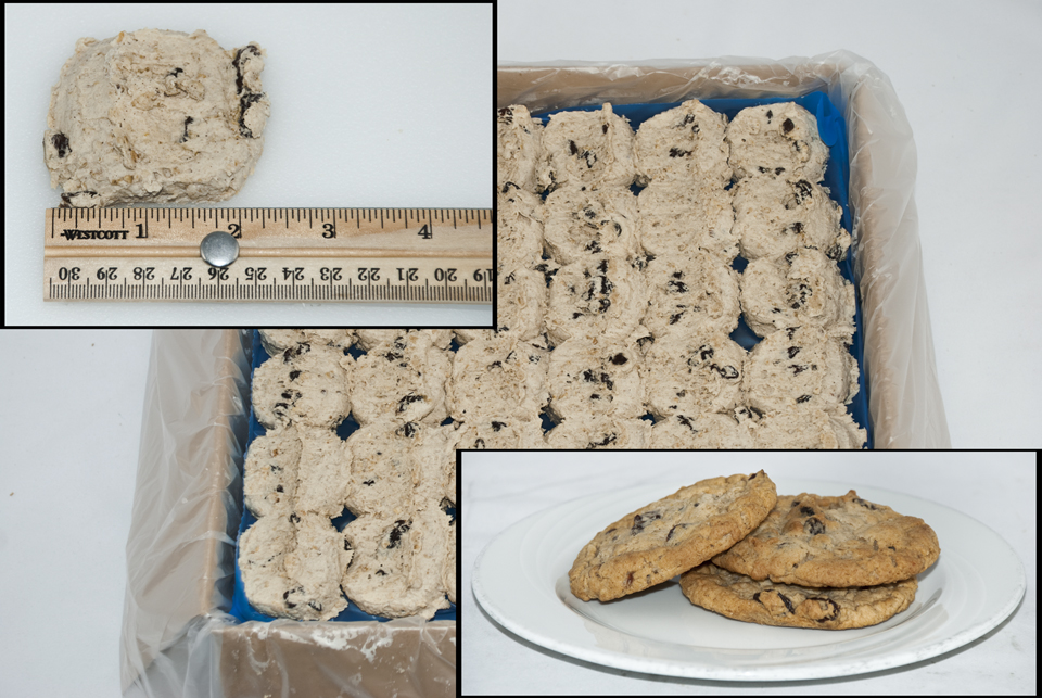 Cookie Oatmeal Raisin Dough 216/1.5oz - Sold by PACK