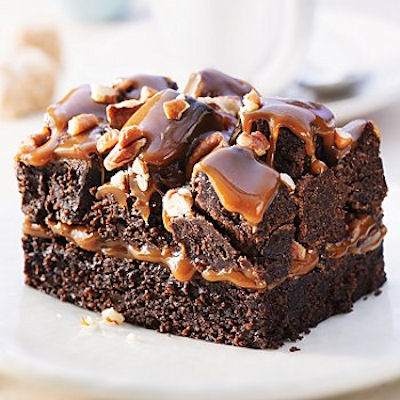 Dessert Bars Rockslide Brownie 4ct/Cut 16 - Sold by PACK