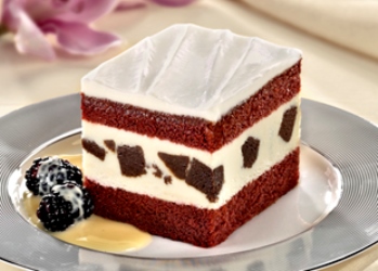 Cake Dessert Red Velvet 2/160oz - Sold by PACK