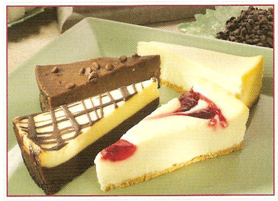 Cheesecake Assorted Variety 14 Cut 4/30oz - Sold by PACK