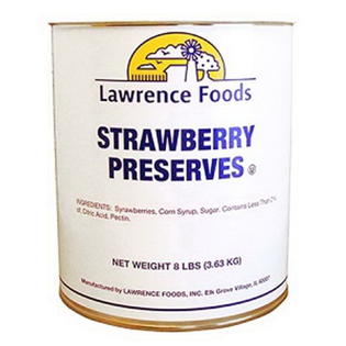 Jam Strawberry Preserves 6/#10 - Sold by PACK - Click Image to Close