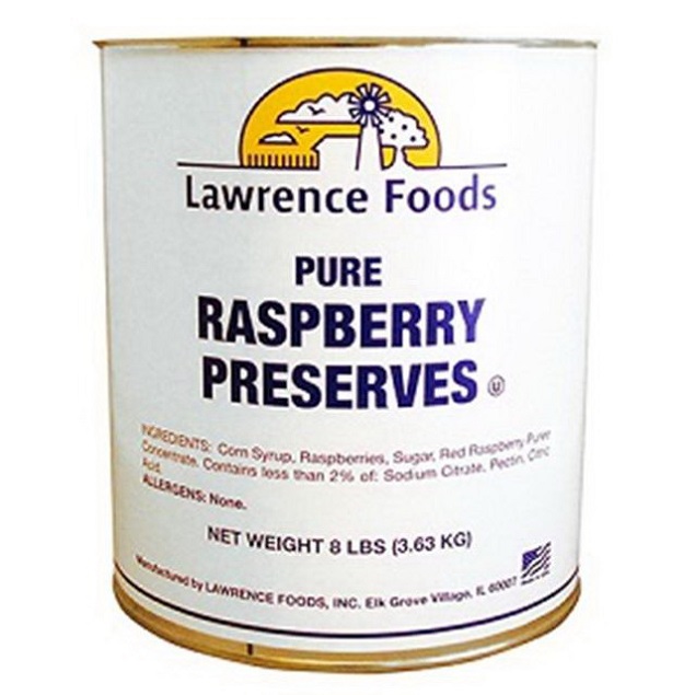 Jam Raspberry Preserves 6/#10 - Sold by PACK - Click Image to Close