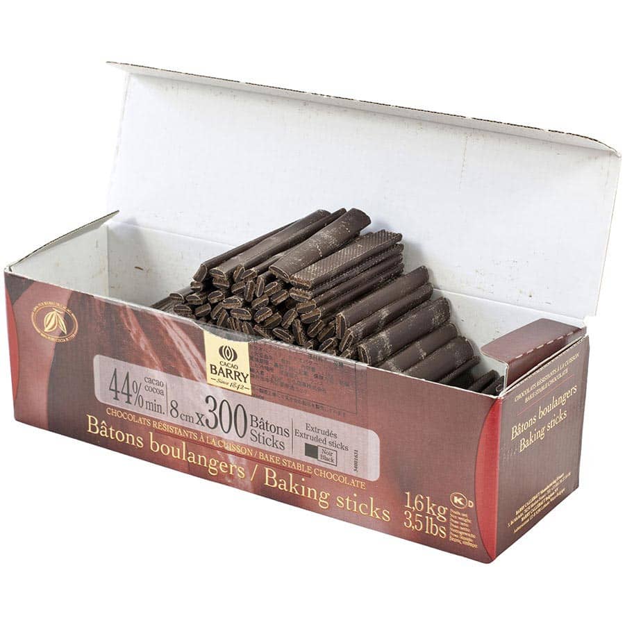 Batons Chocolate Extruded Baking Sticks 15/300ct (44%) - Sold by EA