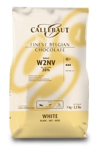 Callets White Chocolate 2/10kg Callebaut (28%) - Sold by EA