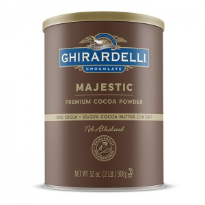Cocoa Powder Ghirardelli Majestic Premium 6/2lb - Sold by EA